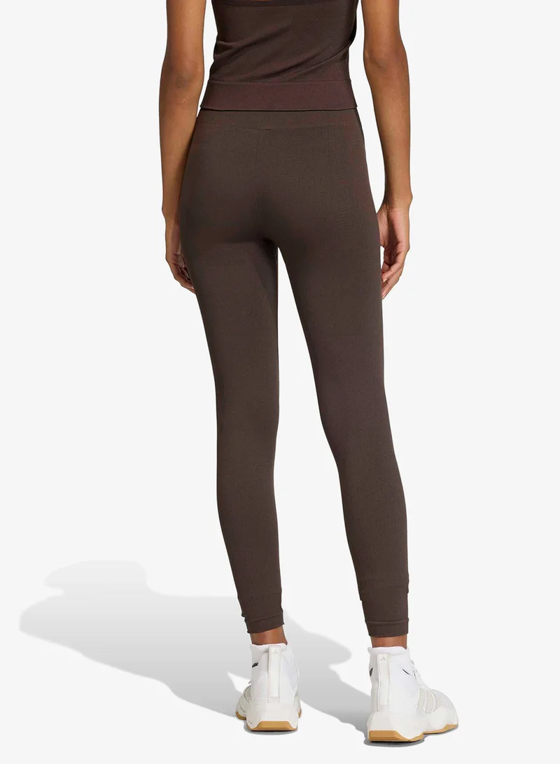 اديداس Workout Essentials Full-Length Knit Leggings