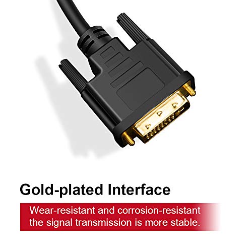 UPGROW USB C to DVI Cable 4K@30Hz 4FT USB Type-C to DVI Male Support iPhone 16 Pro/Max, MacBook Pro/Air 2025, iPad Pro, iMac, S23, XPS 17, Surface Book 3 and More - Image 4