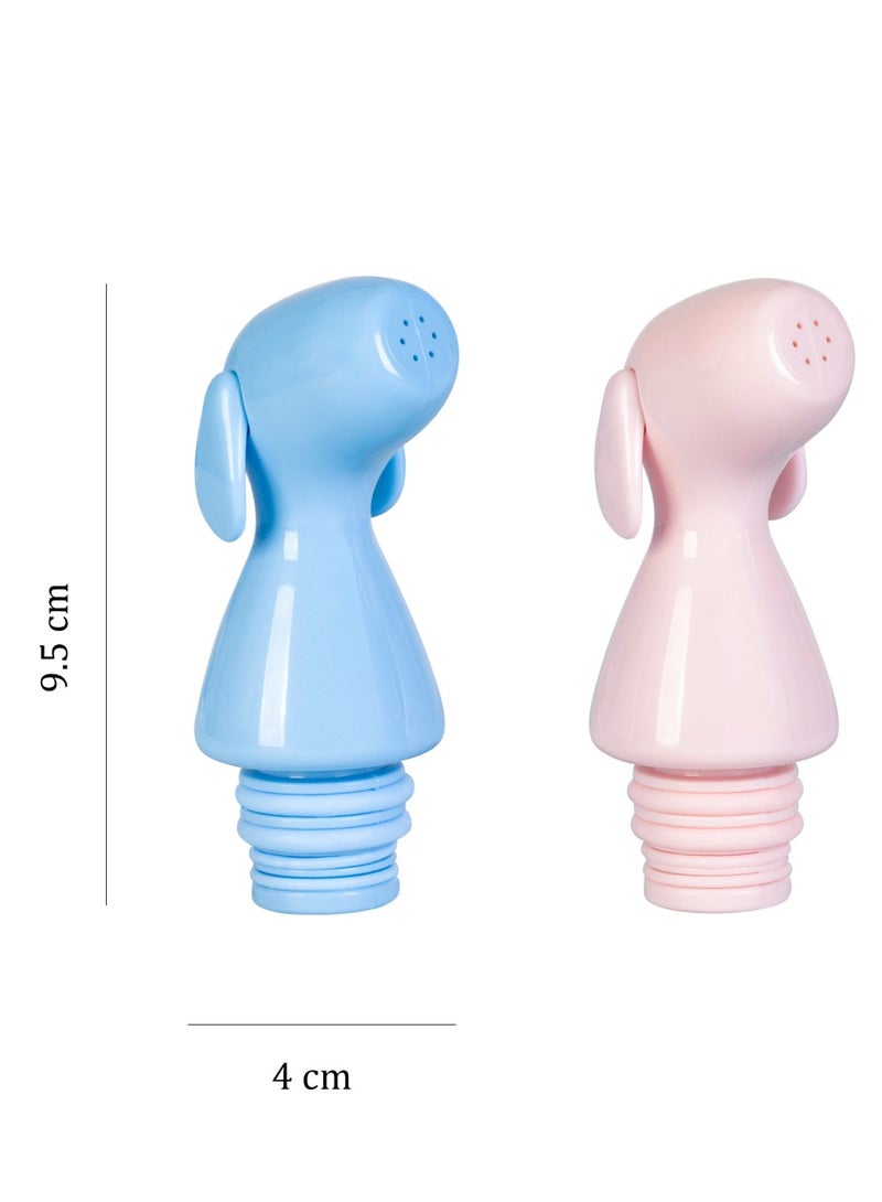 Hilalful بيديه هلال فول - عبوة من قطعتين | محمول | سهل الحمل | سهل الصيانة | بخاخ يدوي | بخاخ مياه محمول يتم التحكم فيه | للنظافة الشخصية والتنظيف أثناء السفر | قابل لإعادة الاستخدام وإعادة التعبئة - Image 2