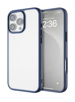 Clear Case with Blue outline design