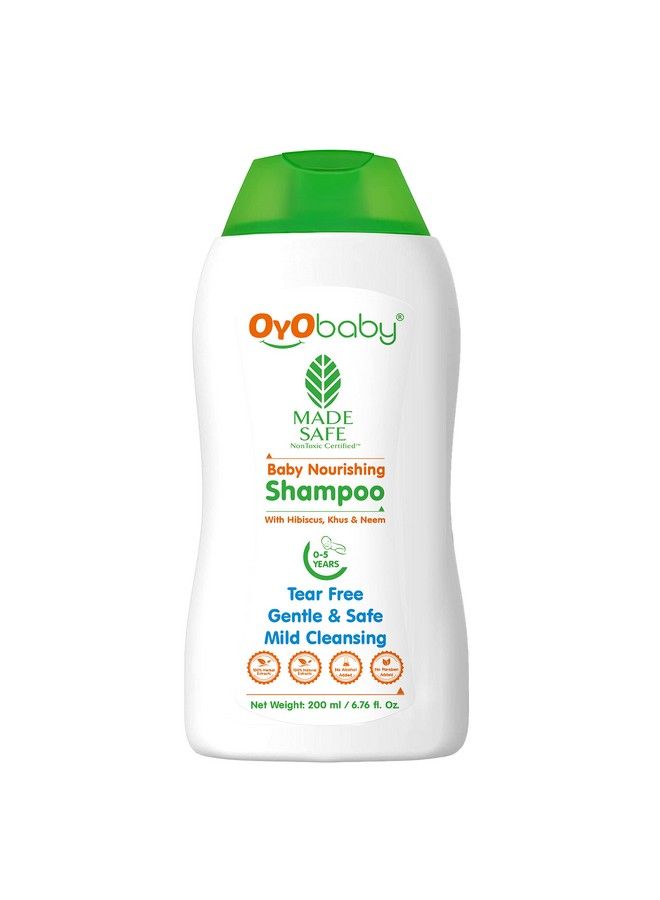 OYO BABY شامبو الأطفال الخالي من الدموع للأطفال حديثي الولادة 200 مل - Image 1