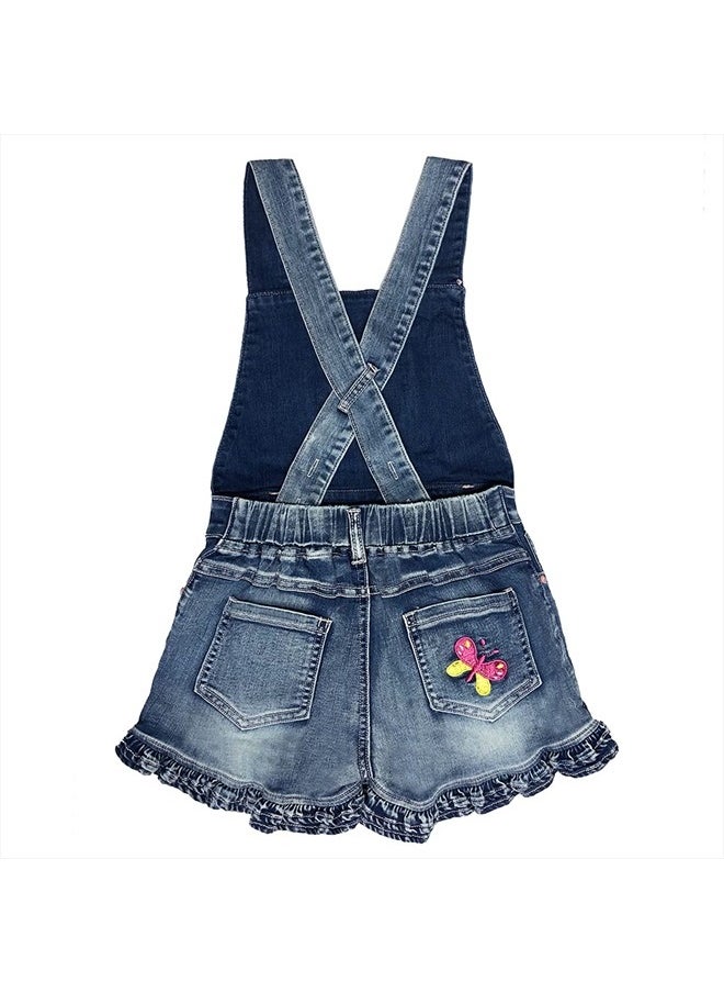 2-8T Girl Shorts Set 2Pc Casual Outfit Denim Overall T-Shirt(Heart,8T) - pzsku/ZDDA9ED5F2553DFF2CF4EZ/45/_/1695134251/2a4d6bdb-0ac9-4047-aa3f-1c20a0fab407