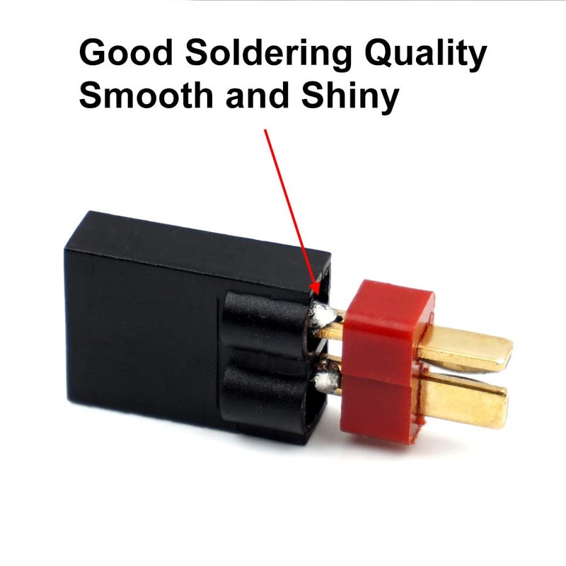 elechawk 4 PCS Male and Female Deans T Plug to Connector Adapter Compatible with TRX Wireless Converter for RC Battery Charger Slash - Image 4