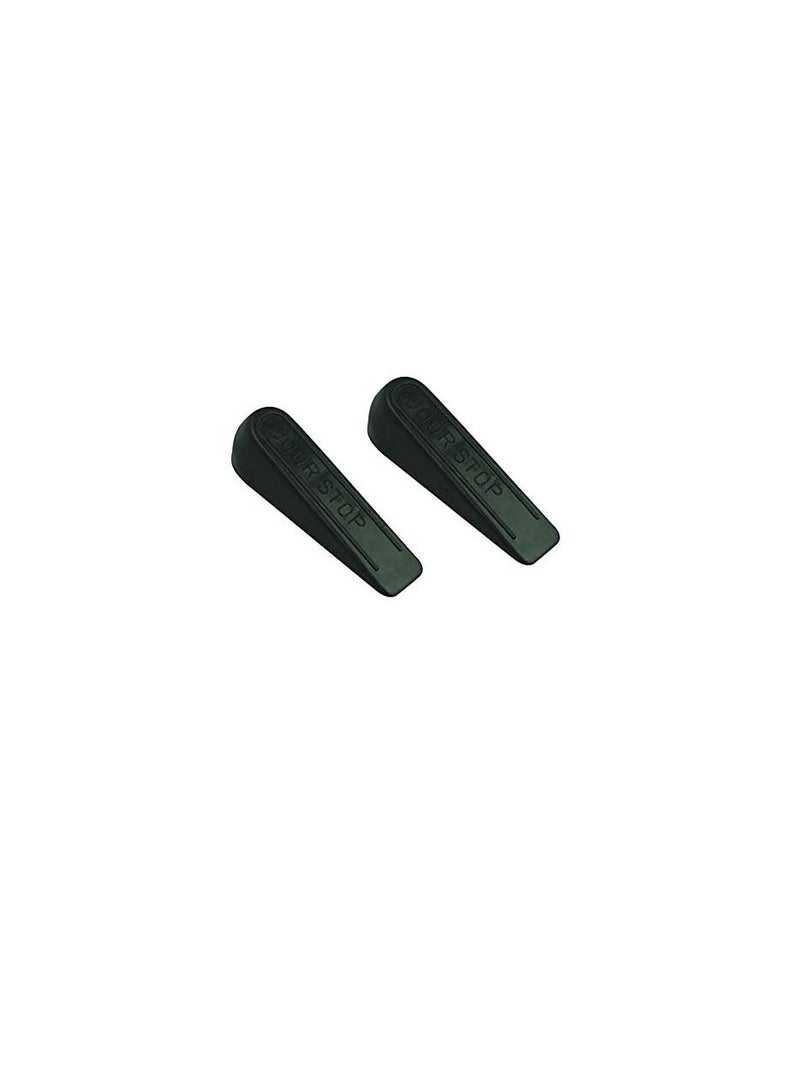 ROBUSTLINE Door stopper-Blister pack 2 Pcs-Black  - Image 3