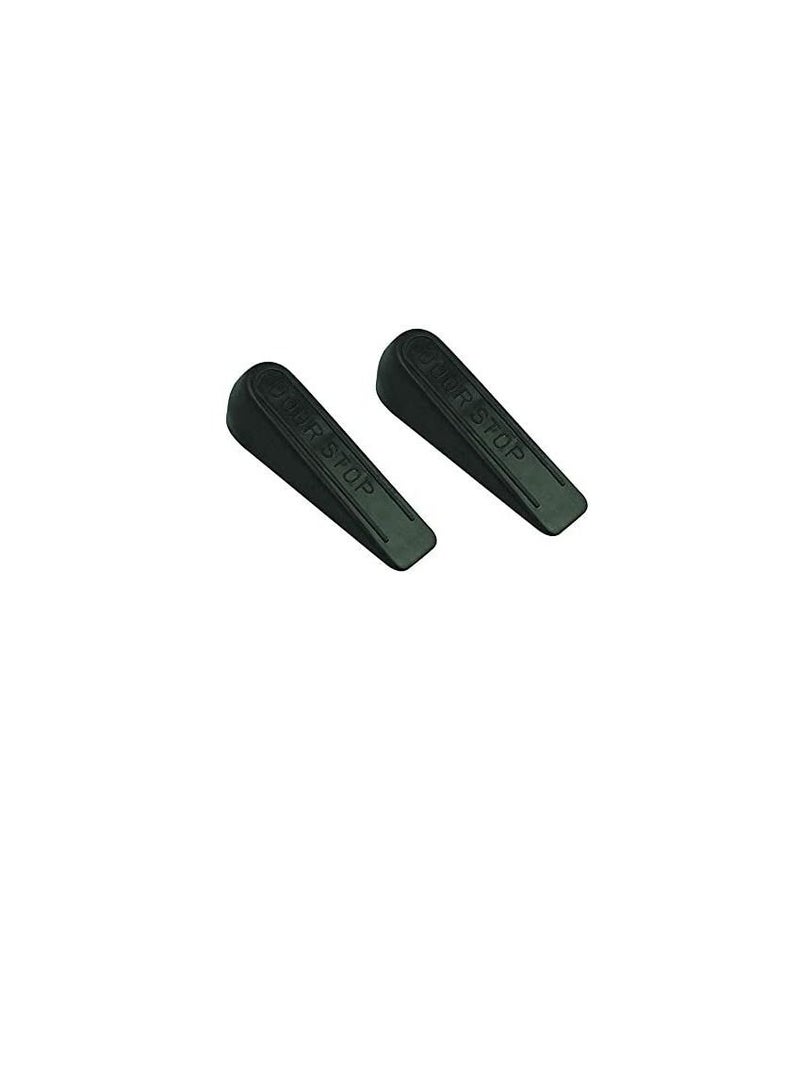 ROBUSTLINE Door stopper-Blister pack 2 Pcs-Black  - Image 1