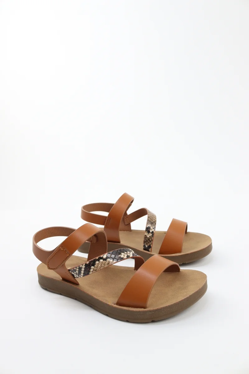 Viny Viny Girls' Comfort Ankle Strap Sandals