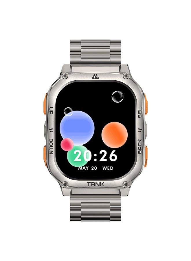 KOSPET Tank Ultra M3 Special Edition GPS Watch, 49mm Silver - Image 2