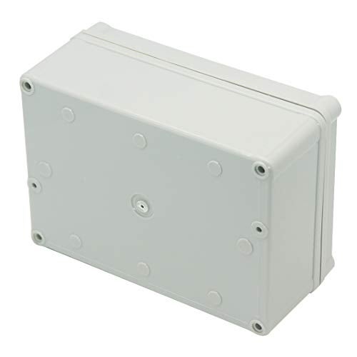 Zulkit Junction Box ABS Plastic Dustproof Waterproof IP67 Junction Boxes Universal Electrical Project Enclosure DIY Electronic Project Box Grey 6.89 x 4.92 x 2.95 inch (175 x 125 x 75 mm) - Image 5