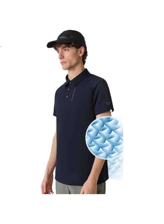 Northland 25 Summer Coolmax Quick-Dry Sun Protection Polo Shirt Outdoor Breathable Antibacterial Elastic Collar Short Sleeve T-Shirt For Men - Image 1