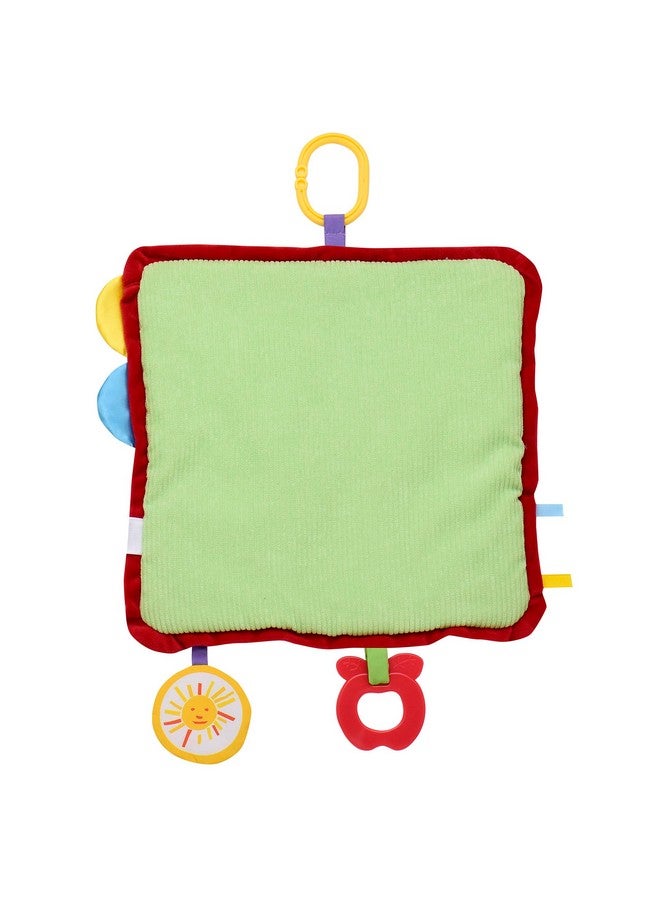 Baby Starters Baby Starters The Very Hungry Caterpillar Sensory Interactive Blanket with 6 Multi-Sensory Features and Travel Clip, Count with Me Multicolored Print, 14 inch, Eric Carle - Image 3