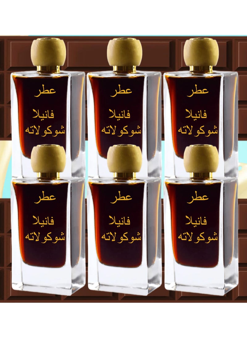 بيرون 6 قطع عطر فانيلا شوكولاته 75 مل EDP - Image 1