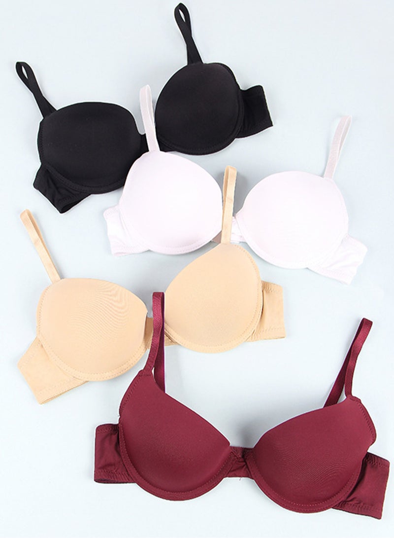 Women Classic Smooth Bra Full Figure Everyday T Shirt Comfort Bra For No-Show Lines With Underwire - Image 4