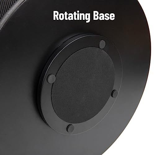 Mind Reader 2-Tier Snack Carousel, Countertop Organizer, Snack Tray, Breakroom, Kitchen, Black - Image 5