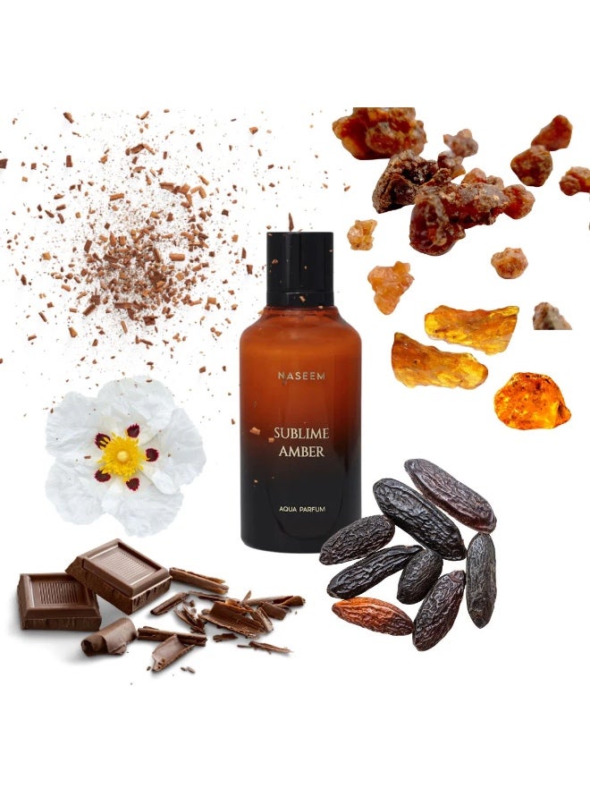 نسيم سوبليم أمبر أكوا بارفوم 100 مل - Image 4