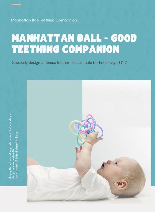11 Piece Baby Teethers Rattles Toys Set for Newborn Infants with Storage Box Sensory Educational Tools Gifts Freezer Safe Infant and Toddler Silicone Teethers Soothe Babies Gums  - Image 5