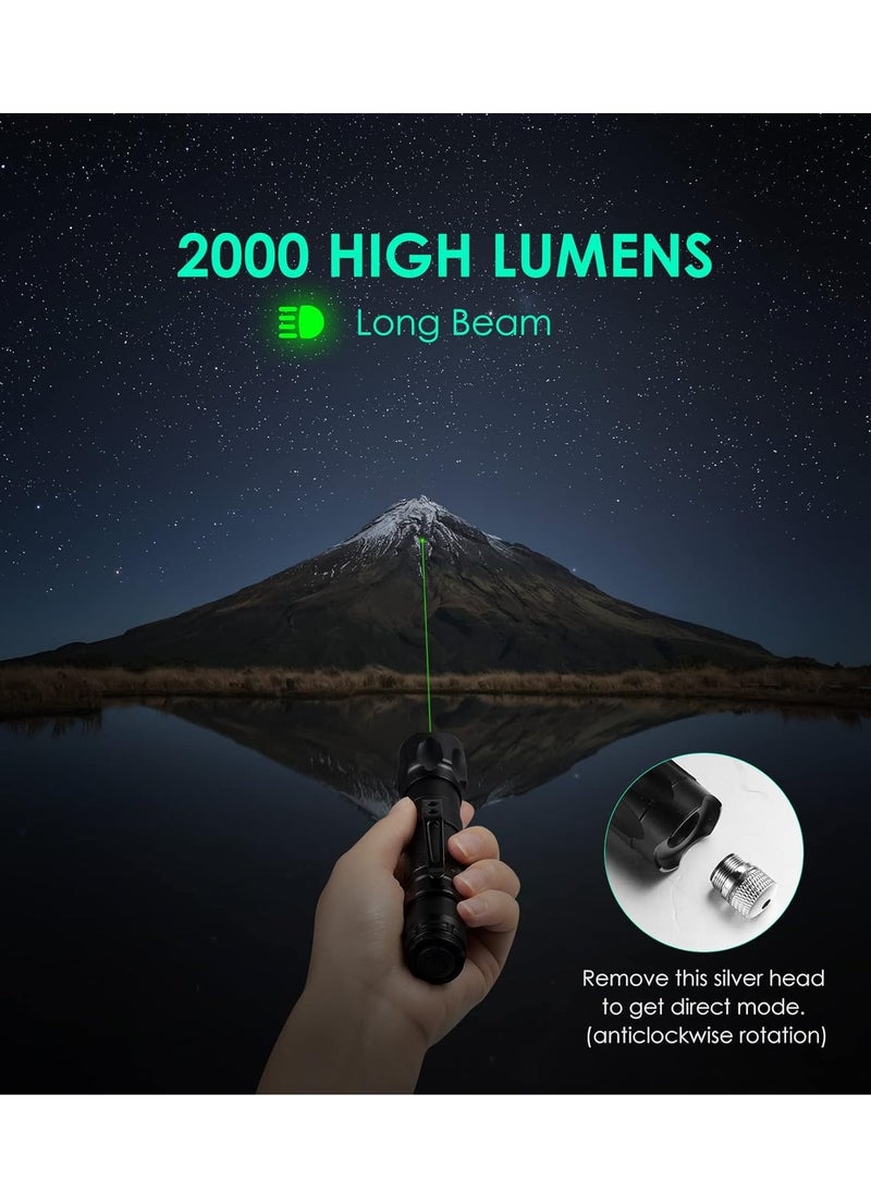 hilimse Bright Long Range Laser Pointer Rechargeable Tactical Set  - Image 2