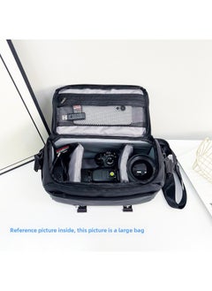 Generic Camera Bag SLR Single Shoulder Micro Single Suitable For sony Canon Nikon Fuji Digital Men And Women Waterproof-Color:Large  - Image 5