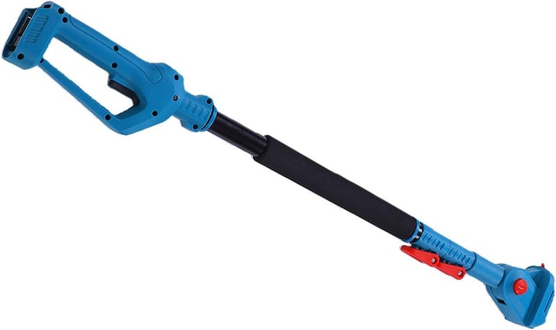 Cordless Pruning Shears Extension Pole, 3.18 Ft to 5.91 Ft Long Retractable Pole, Anti Slip Handle 180° Rotating Head, Electric Pruner Pole for Pruning High and Low Branches - Image 5