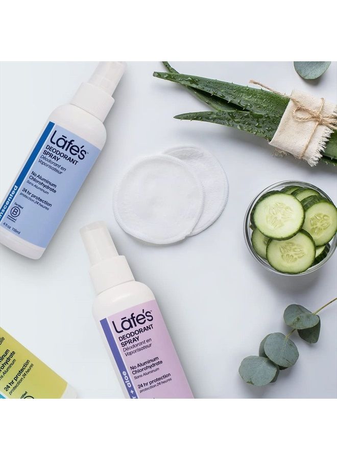 Lafe's Natural Deodorant | 4oz Aluminum Free Natural Deodorant Spray for Women & Men | Paraben Free & Baking Soda Free with 24-Hour Protection | Lavender & Aloe - Formerly Soothe | 2 Pack | Packaging - Image 3