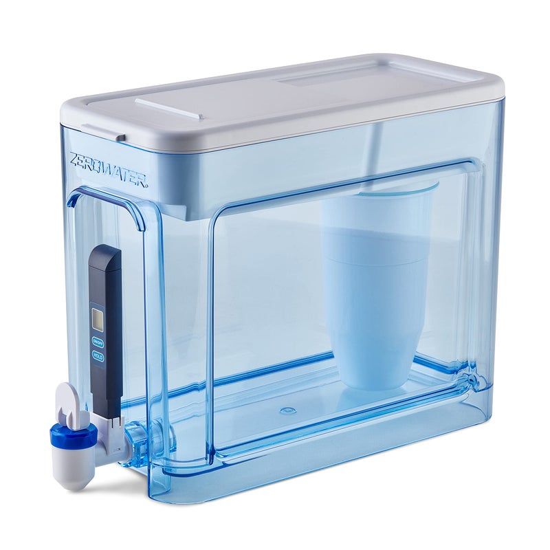 Zerowater 32-Cup Ready-Read 5-Stage Water Filter Dispenser With Instant Read Out - 0 Tds For Improved Tap Water Taste - Iapmo Certified To Reduce Lead  Chromium  And Pfoa/Pfos - Image 1