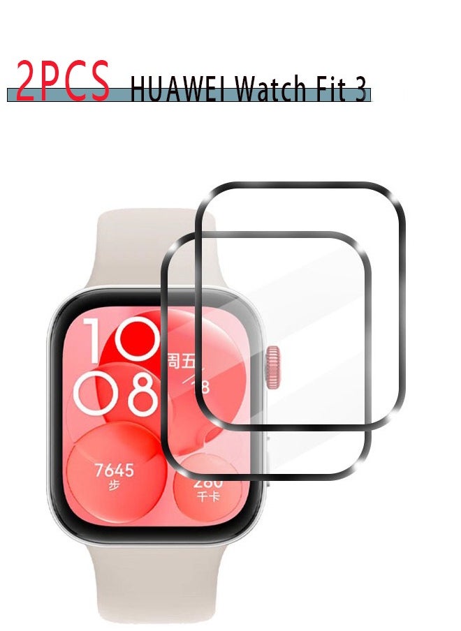 Generic - 2 Pieces HUAWEI Watch Fit 3 Screen Protector - Image 1