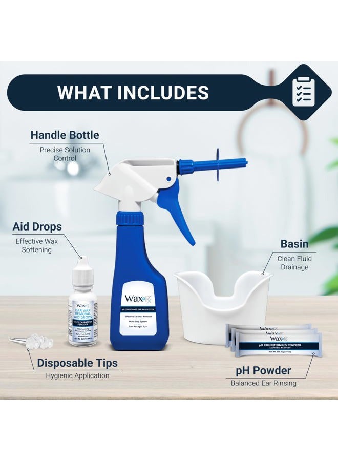 Doctor Easy Wax-Rx Ph Conditioned Ear Wash System, 15.2 Ounce - Image 4