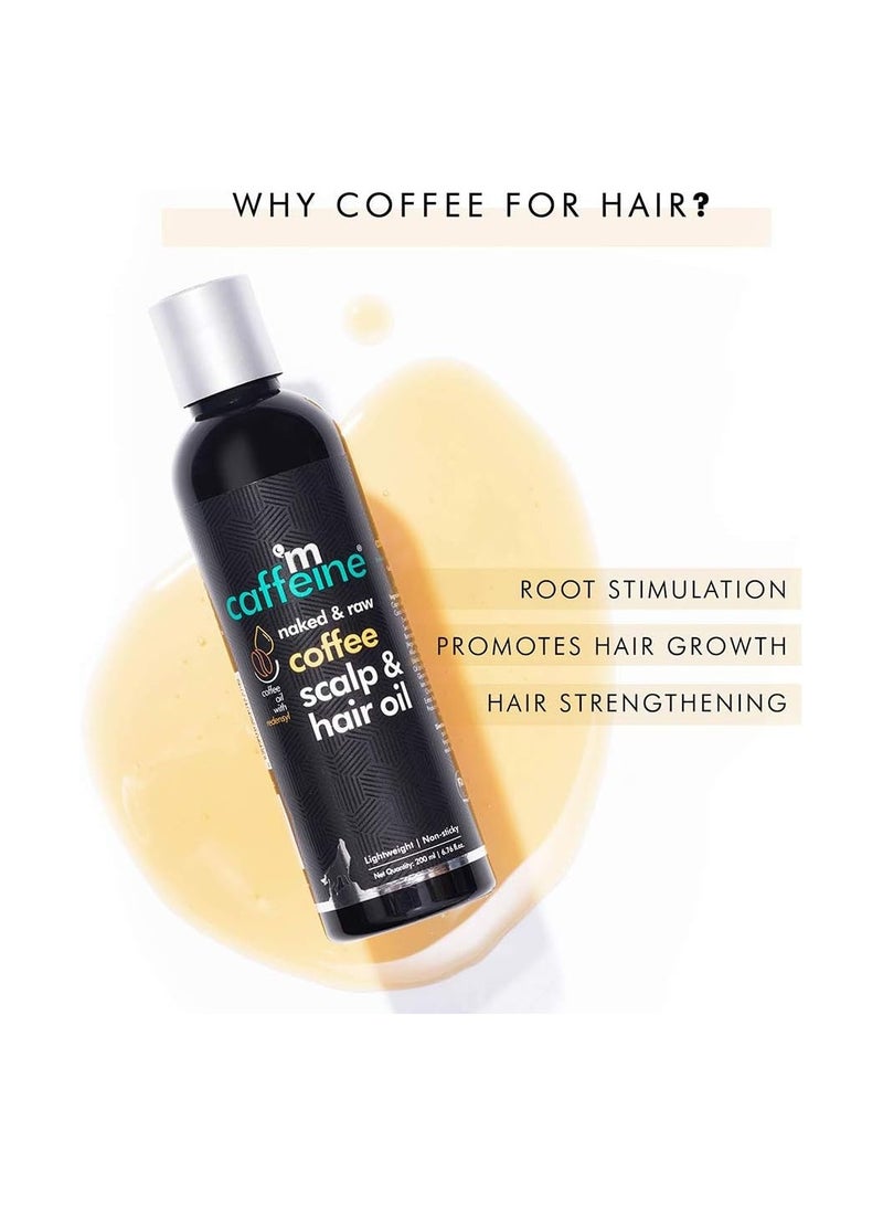 MCaffeine Coffee Scalp & Hair Oil 200ml  - Image 3