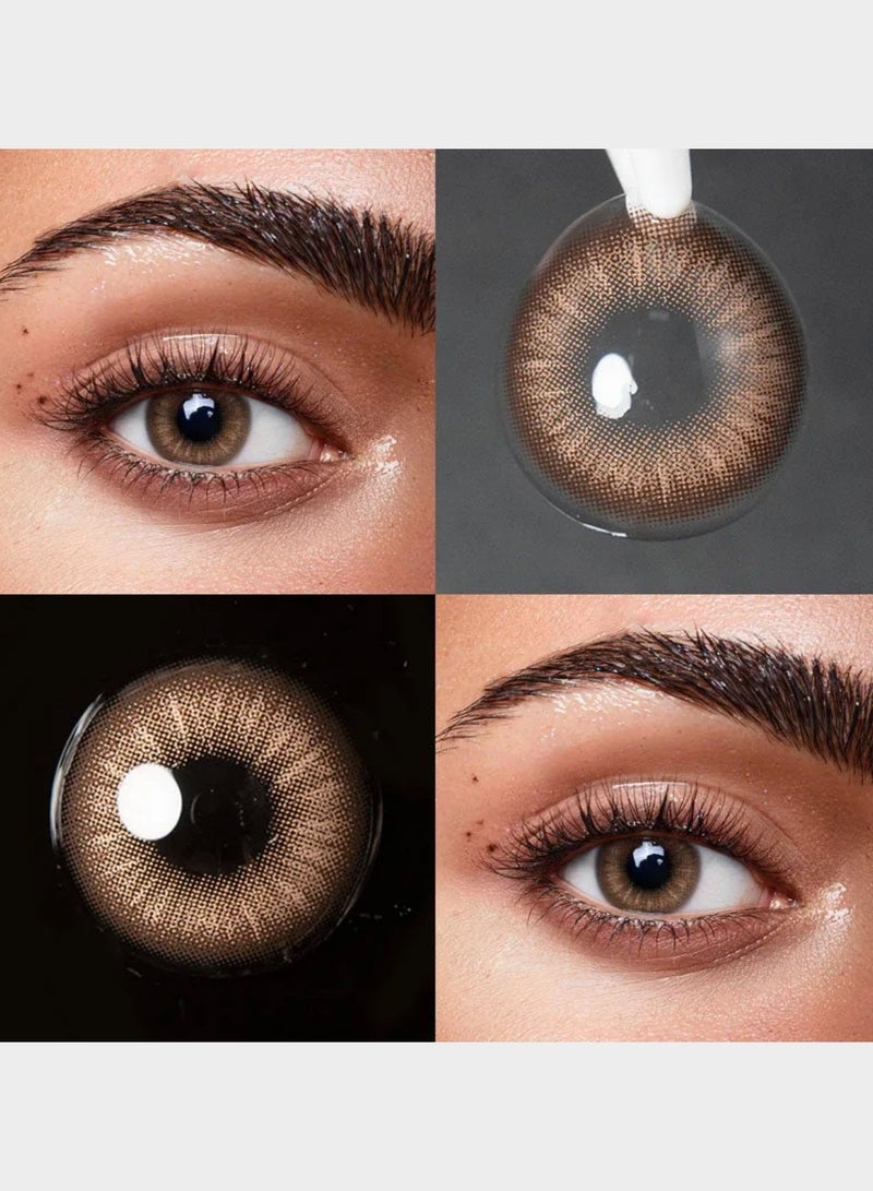 يونيبلينغ عدسات لاصقة سنوية ملونة سافاج البني - Image 4