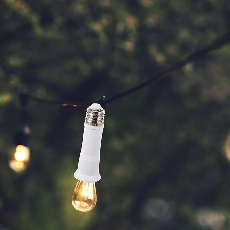 Kisangel Bulb Socket Extender Expandable Screw Mount for Table Floor Pendant Lamps Indoor Outdoor Use - Image 4