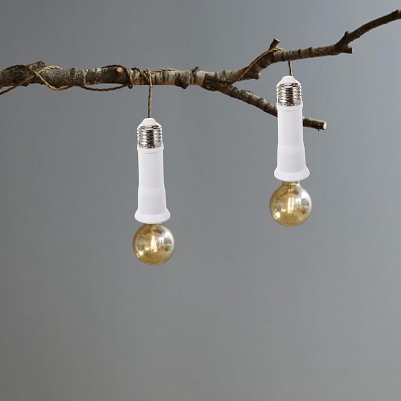 Kisangel Bulb Socket Extender Expandable Screw Mount for Table Floor Pendant Lamps Indoor Outdoor Use - Image 3