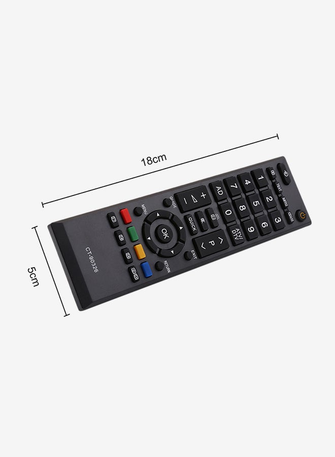 Raxoom Smart TV Remote Control For Toshiba Black - Image 3