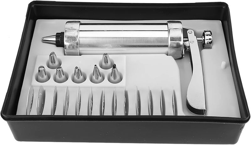 Cookies Press Maker, Aluminium Alloy Cookie Biscuit Kit, 15x25cm - Adjustable Size, Food Grade Material, Ideal for Home Baking and Cake Decorating - Image 2