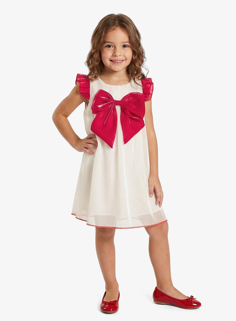 Pinata Red Bow Occasion Dress - Image 1