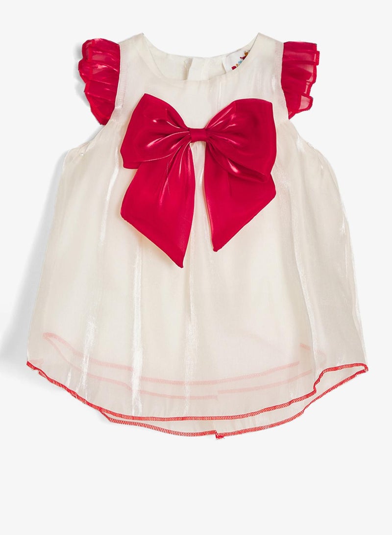 Pinata Red Bow Occasion Dress - Image 2