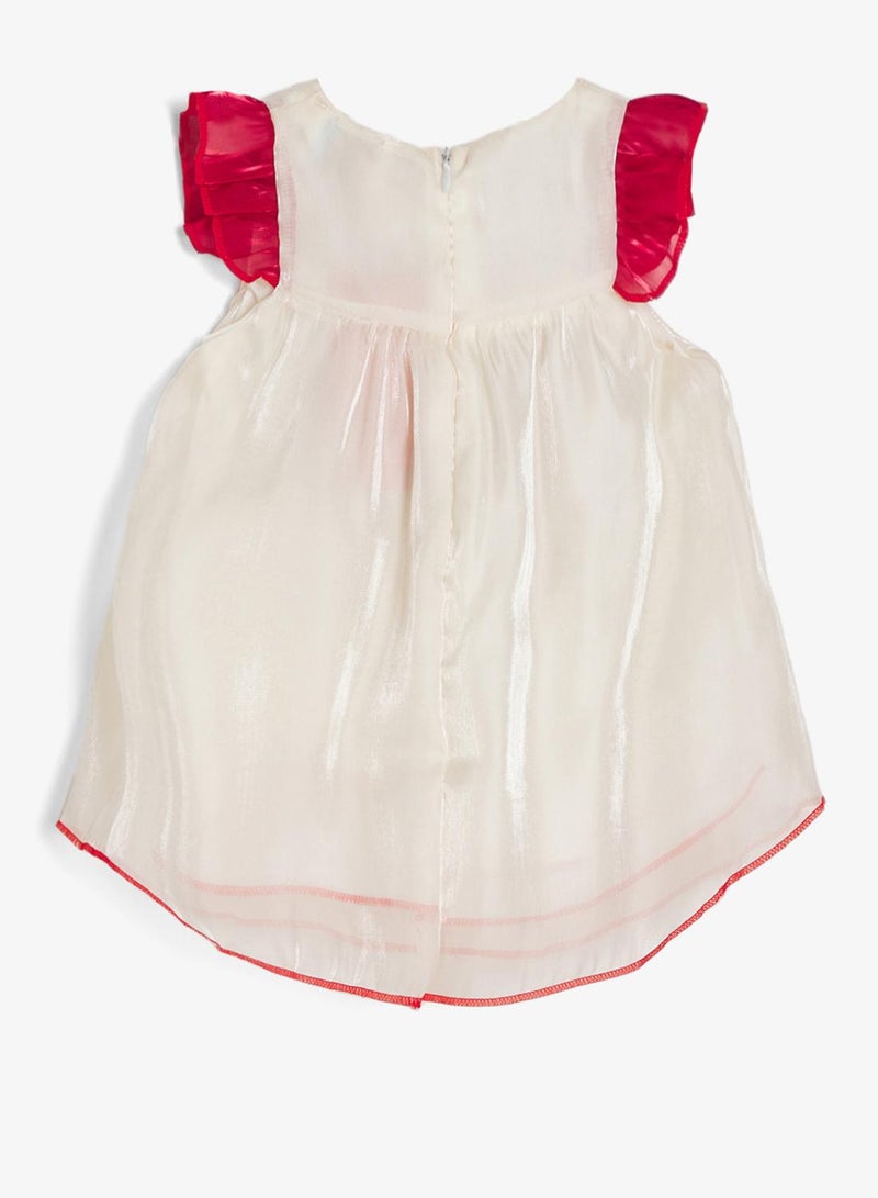 Pinata Red Bow Occasion Dress - Image 3