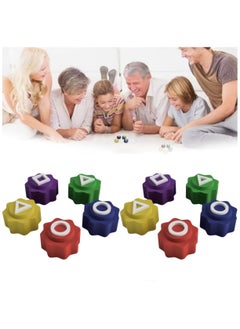 2 Sets Gonggi Board Game Squid Game Season 2 Edition Korean Traditional Play Game 5Pcs Jack Stone Pebbles Squid Game Edition Gong-Gi Gonggi Korean Game