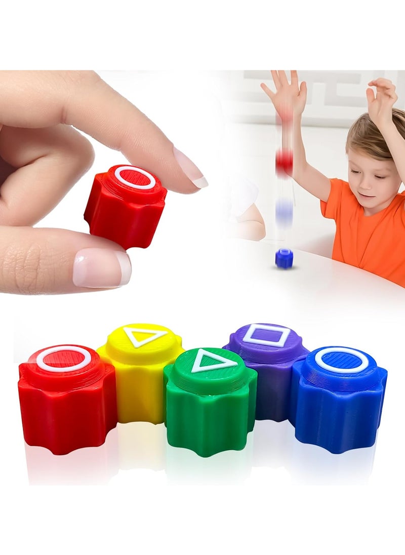 RATSAW - 2 Sets Gonggi Board Game Squid Game Season 2 Edition Korean Traditional Play Game 5Pcs Jack Stone Pebbles Squid Game Edition Gong-Gi Gonggi Korean Game - Image 1