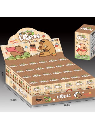 Explosions Hot 24-year-old Baby Three-year-old Animal Series Sanrio Keychain Doll Blind Box Wholesale-Color:Kapibala Shot At 24 Times-Specifications:24 Pieces In A Box Two Of Each Style - pzsku/ZDDAC6C36095FF5AEB01AZ/45/_/1741676752/690d2b21-0cfb-4174-a67c-0f8132dc60e9