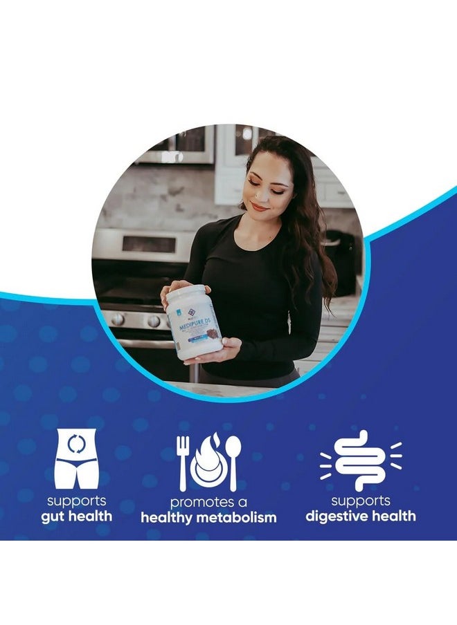 NuEthix Formulations - NuEthix Formulations Medipure DS with Rice Protein Phase 1 & 2 Detoxification System, Supplement to Help Support The Body’s Natural Detoxification Process, Chocolate (Non-Caffeinated), 21 Servings - Image 1