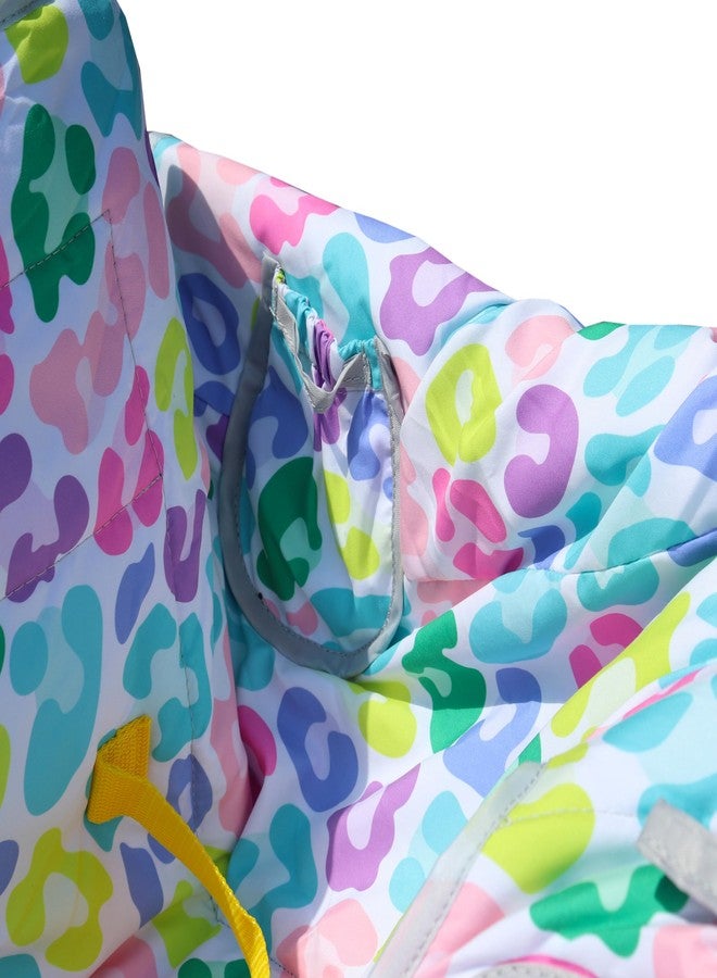 Gowraps 2-in-1 Shopping Cart and High Chair Cover-Grocery Cart Cover for Babies Toddlers Infants Resturant Highchair Cover-Padded Folds to Portable Pouch for Baby Boy Girl (Colorful) - Image 5
