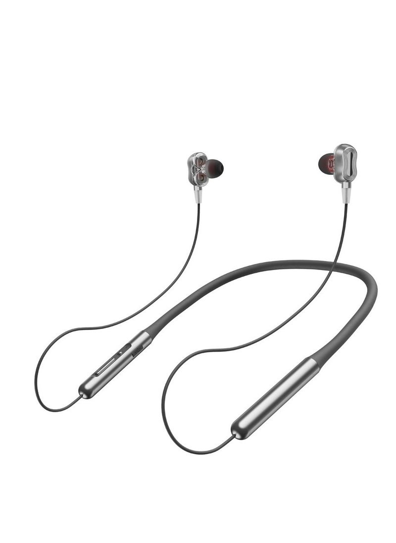 LAVVENTO L'AVVENTO Neckband Dual Drive Bluetooth Wireless Earphones Waterproof  HP65S  - Image 1