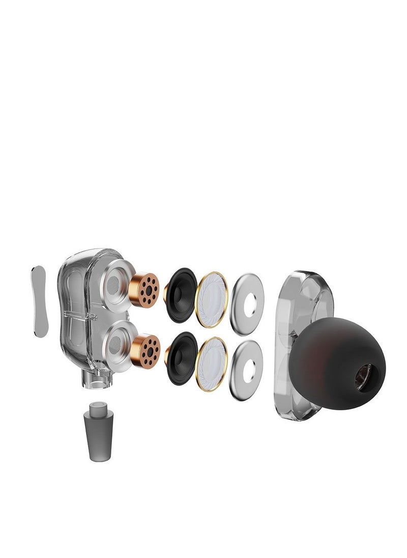 LAVVENTO L'AVVENTO Neckband Dual Drive Bluetooth Wireless Earphones Waterproof  HP65S  - Image 3