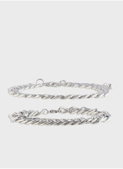2 Pack Chunky Bracelet