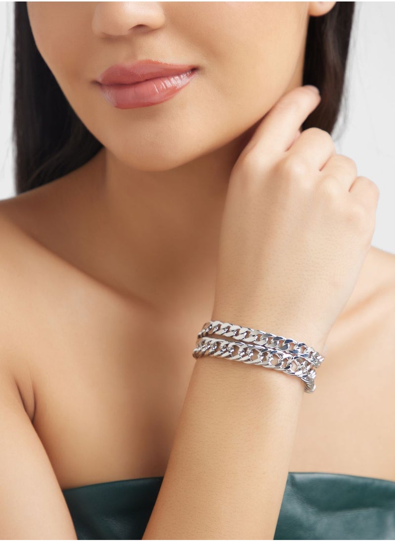 ELLA - 2 Pack Chunky Bracelet - Image 1