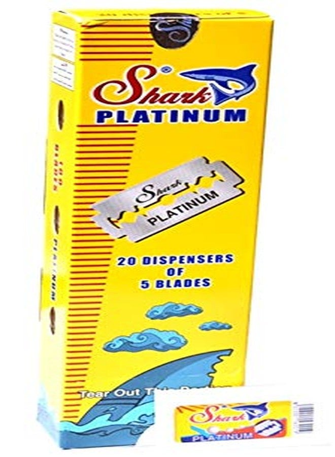 Lord 100 Shark Platinum Double Edge Razor Blades - Image 1