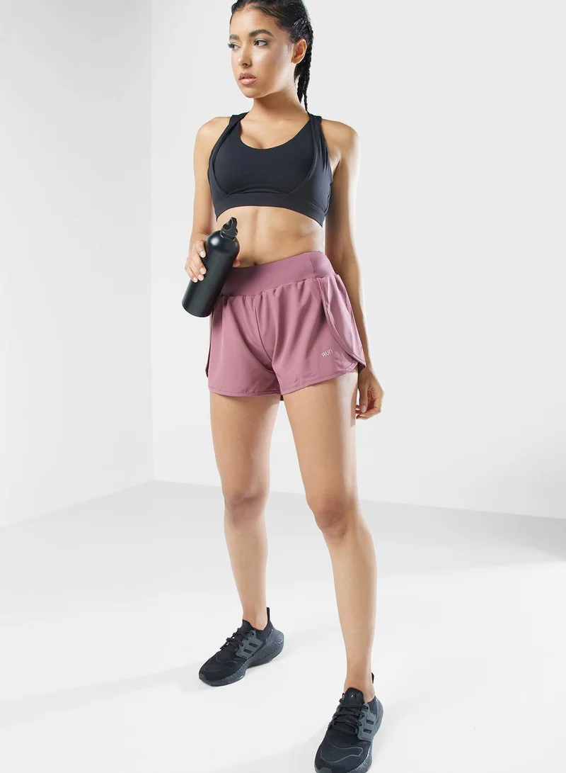 FRWD Overlap Panel Running Shorts