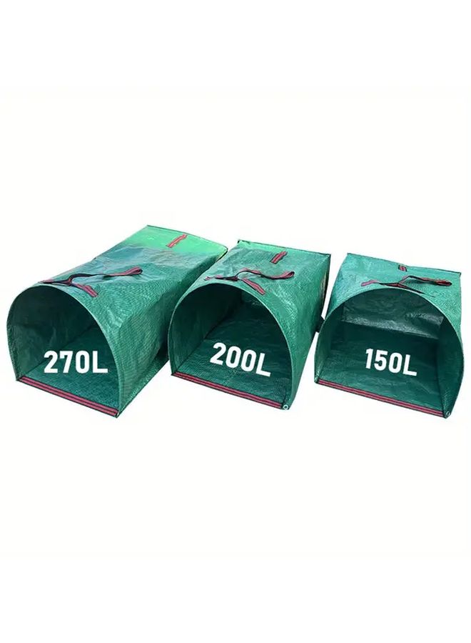 71 33 Gallon Reusable Leaf Collection Bag Heavy Duty Tear Resistant For Yard Waste Garden Cleanup Outdoor Organization - Image 1
