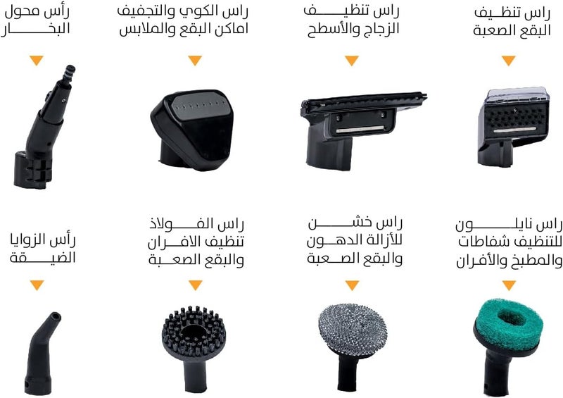 ويكس جهاز تنظيف بالبخار المحمول Wix، الإصدار التيتانيوم - Image 1