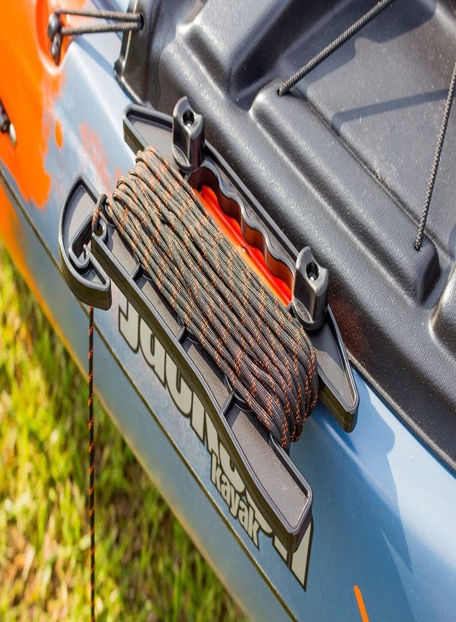 YakAttack Sidewinder Anchor Line Reel with 75' 550 Paracord | Includes Track Mount Hardware | Kayak Anchor Management System | Made in USA - Image 2