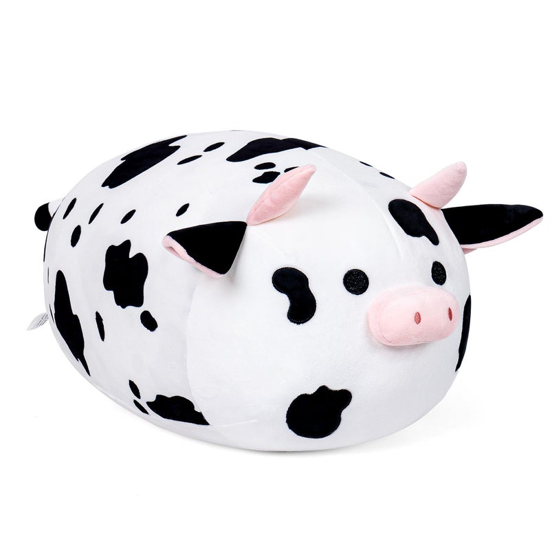 Wepop Cow Stuffed Animal 20in Black and White Adorable Cow Plush Cute Stuffed Animals Plushies Pillows Gifts for Kids Adults - Image 3